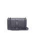 Main View - Click To Enlarge - REBECCA MINKOFF - 'Love' chevron quilted leather crossbody bag