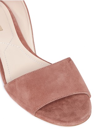 Detail View - Click To Enlarge - NICHOLAS KIRKWOOD - 'Lola Pearl' suede sandals