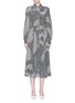 Main View - Click To Enlarge - CO - Polka dot print silk satin dress