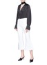 Figure View - Click To Enlarge - ELLERY - 'Federico' split cuff flared suiting pants