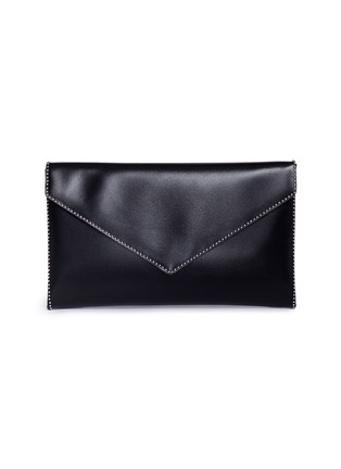 Main View - Click To Enlarge - ALAÏA - Stud leather envelope clutch