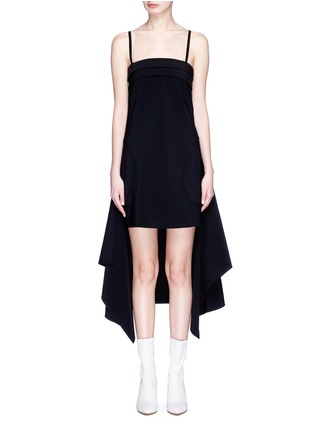 Main View - Click To Enlarge - NEIL BARRETT - High-low dress