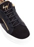 Detail View - Click To Enlarge - 73426 - 'Kirk Low' double zip leather sneakers