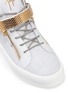 Detail View - Click To Enlarge - 73426 - 'Archer' suede and leather high top sneakers