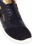 Detail View - Click To Enlarge - 73426 - 'Singleg' double zip leather sneakers