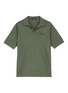 Main View - Click To Enlarge - INCOTEX - Open placket jersey polo shirt