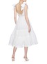 Back View - Click To Enlarge - LEAL DACCARETT - 'Esperanza' shoulder bow smocked tiered dress