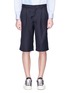 Main View - Click To Enlarge - COMME DES GARÇONS SHIRT - Pleated wool twill shorts