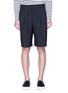 Main View - Click To Enlarge - COMME DES GARÇONS HOMME - Pleated wool blend shorts
