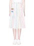 Main View - Click To Enlarge - MIRA MIKATI - 'Crayon' stripe skirt