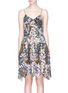 Main View - Click To Enlarge - JONATHAN LIANG - Floral embroidered dress