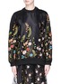 Main View - Click To Enlarge - JONATHAN LIANG - Floral embroidered top