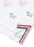 Detail View - Click To Enlarge - THOM BROWNE  - Dog and tennis racket embroidered T-shirt