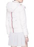 Back View - Click To Enlarge - THOM BROWNE  - Detachable hood down puffer jacket