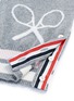 Detail View - Click To Enlarge - THOM BROWNE  - Mix motif intarsia cashmere cardigan