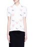Main View - Click To Enlarge - THOM BROWNE  - Dog and tennis racket embroidered polo shirt