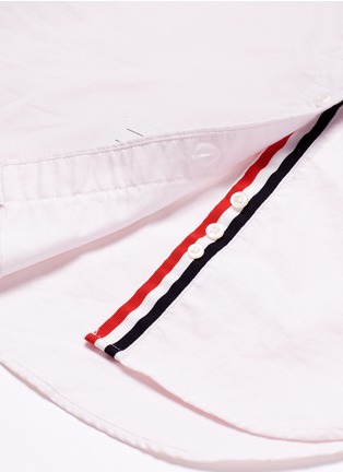 Detail View - Click To Enlarge - THOM BROWNE  - Patch pocket Oxford shirt