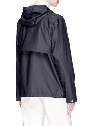 Back View - Click To Enlarge - STUTTERHEIM - 'Stenhamra' logo print unisex raincoat