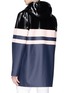  - STUTTERHEIM - Stripe panelled unisex raincoat