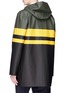  - STUTTERHEIM - Stripe colourblock unisex raincoat