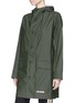 Front View - Click To Enlarge - STUTTERHEIM - 'Ekeby' logo print unisex raincoat