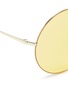 Detail View - Click To Enlarge - MATTHEW WILLIAMSON - Metal round sunglasses