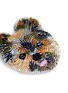 Detail View - Click To Enlarge - MIGNONNE GAVIGAN - Beaded dog brooch – Yorkshire Terrier
