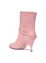 Detail View - Click To Enlarge - ALCHIMIA DI BALLIN - 'Kari' belted leather mid calf boots