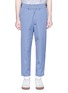 Main View - Click To Enlarge - MEANSWHILE - Strap waist twill pants