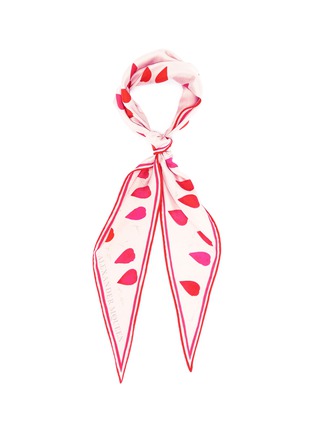 Main View - Click To Enlarge - ALEXANDER MCQUEEN - Petal silk twill scarf