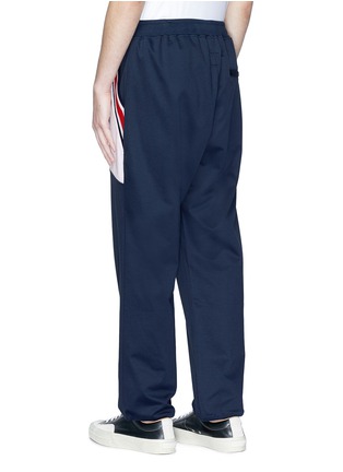 Back View - Click To Enlarge - 72951 - Colourblock twill track pants