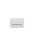 Main View - Click To Enlarge - BALENCIAGA - 'Everyday' logo embossed leather card holder