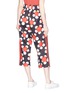Back View - Click To Enlarge - MARC JACOBS - Daisy print track culottes
