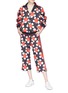 Figure View - Click To Enlarge - MARC JACOBS - Daisy print track culottes