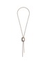 Main View - Click To Enlarge - PHILIPPE AUDIBERT - Swarovski crystal knot chain necklace