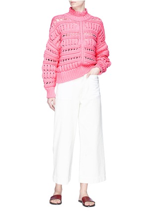 Figure View - Click To Enlarge - ISABEL MARANT - 'Zoe' chunky knit sweater