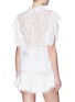 Back View - Click To Enlarge - ISABEL MARANT - 'Kery' pompom broderie anglaise top