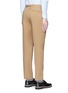 Back View - Click To Enlarge - INCOTEX - Slim fit cotton twill chinos