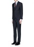 Figure View - Click To Enlarge - PAUL SMITH - Soho' wool travel suit