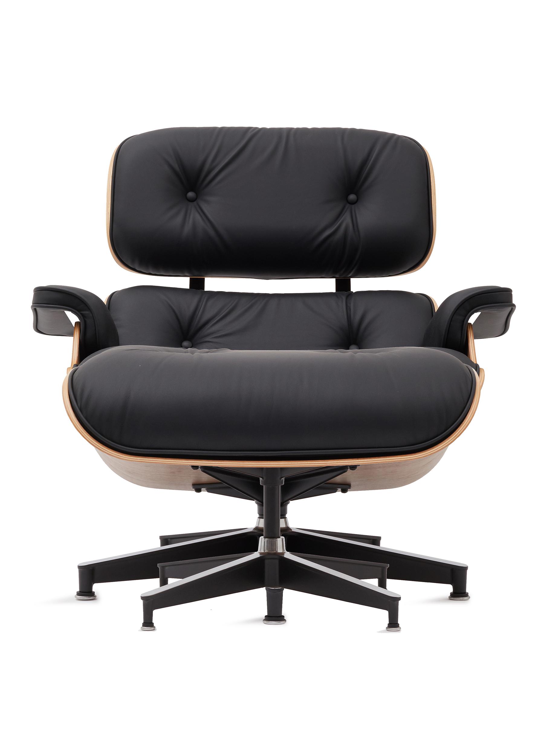 Herman Miller Eames Lounge Chair And, Lane Leather Recliner With Ottoman