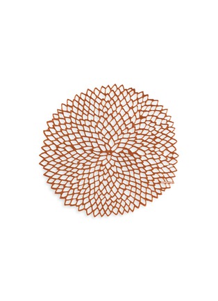 Main View - Click To Enlarge - CHILEWICH - Dahlia round placemat