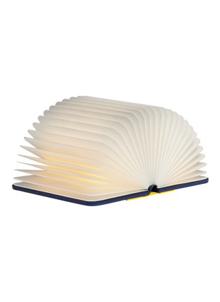  - LUMIO - Mini Lumio+ folding book lamp – Navy/Yellow