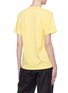 Back View - Click To Enlarge - ACNE STUDIOS - 'Nash Face' patch T-shirt