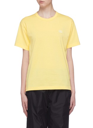 Main View - Click To Enlarge - ACNE STUDIOS - 'Nash Face' patch T-shirt