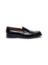 Main View - Click To Enlarge - ANTONIO MAURIZI - Cordovan leather penny loafers