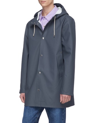 Detail View - Click To Enlarge - STUTTERHEIM - 'Stockholm' hooded unisex raincoat