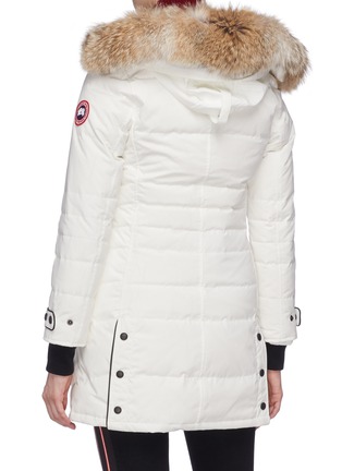 Back View - Click To Enlarge - CANADA GOOSE - 'Lorette' coyote fur hooded down puffer parka