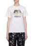 Main View - Click To Enlarge - FIORUCCI - Angel logo print T-shirt