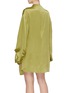 Back View - Click To Enlarge - SOLACE LONDON - 'Cecilia' twist front silk dress