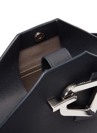Detail View - Click To Enlarge - DANSE LENTE - 'Johnny' hexagonal mini leather bag